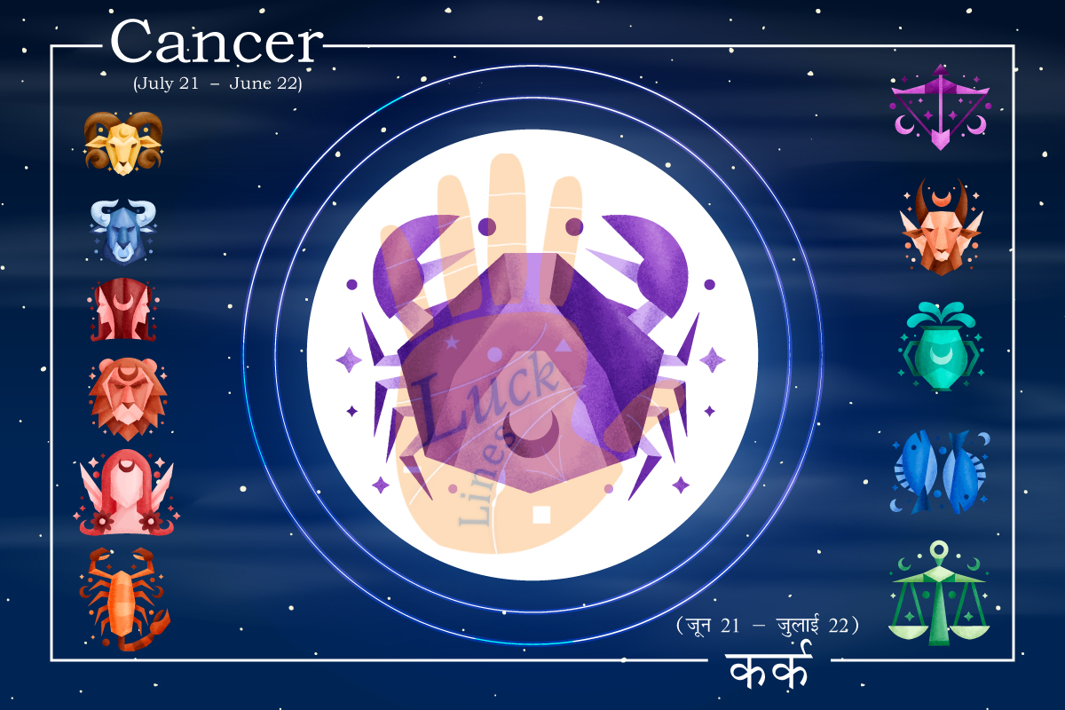 Cancer Zodiac Sun Sign कर्क राशि (21 जून से 22 जुलाई तक)