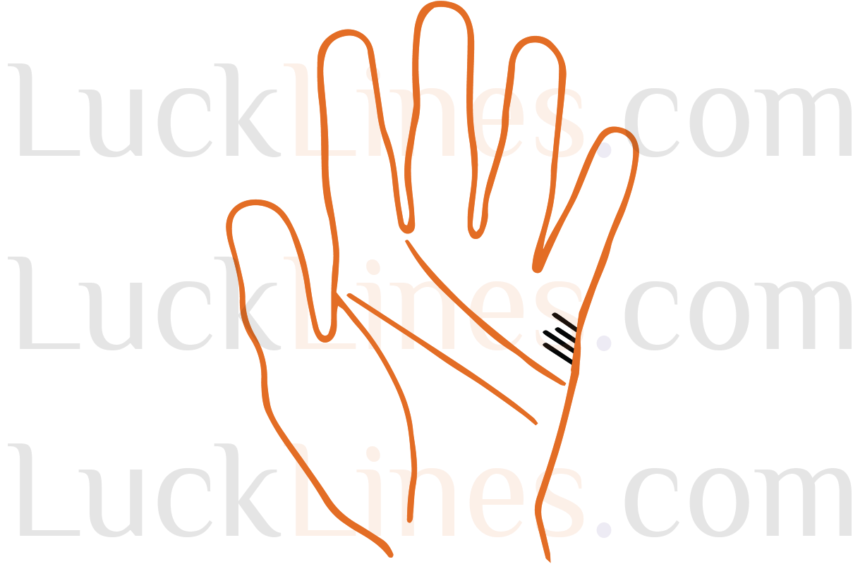 विवाह रेखा के प्रकार